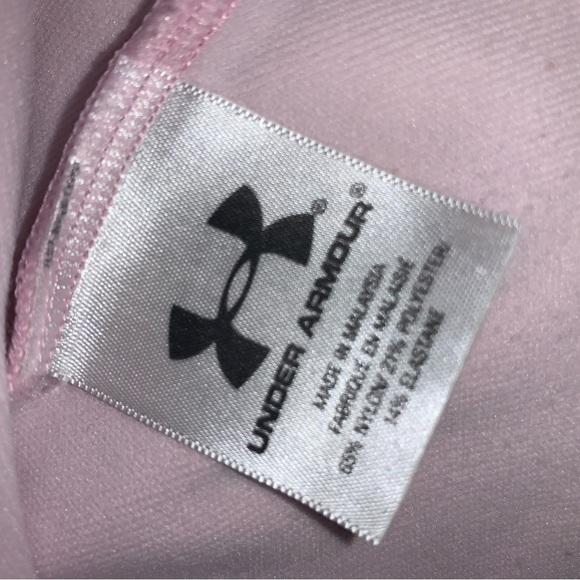 Under Armour light pink Coldgear turtleneck women’s shirt size LARGE L - Picture 12 of 15